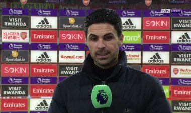 Arsenal 0-2 Liverpool | Mikel Arteta Post Match Interview | Despite the loss he praise the team work