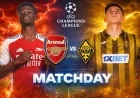 Arsenal vs Kairat Live Score, Lineups, Stats & Match Updates | UCL 2026