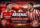 Arsenal v Sunderland Preview - 5.02.2026