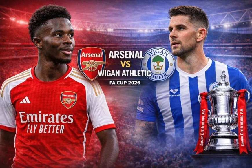 Arsenal vs Wigan Athletic FA Cup 2026 Preview, Lineups, Prediction & Live Updates
