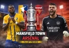 Mansfield Town vs Arsenal LIVE – FA Cup Team News, Lineups, Live Stats & Prediction