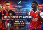 Bayer Leverkusen vs Arsenal LIVE: Lineups, Score & Champions League Updates