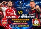 Arsenal vs Bayer Leverkusen LIVE: Champions League Round of 16 Decider at Emirates