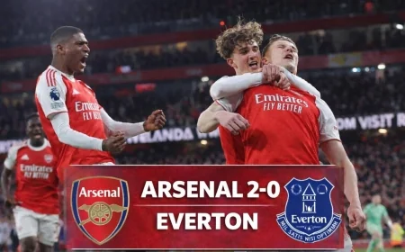 Arsenal 2–0 Everton Result: Gyökeres & Dowman Seal Late Win | Premier League 2026