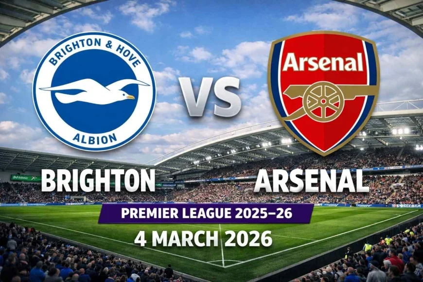 Brighton vs Arsenal LIVE Premier League Preview (4 March 2026)