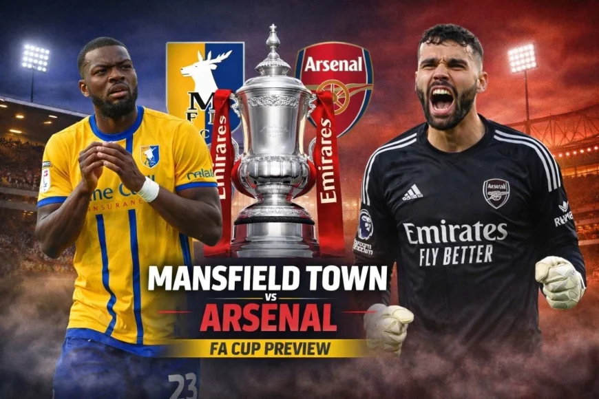 Mansfield Town vs Arsenal LIVE – FA Cup Team News, Lineups, Live Stats & Prediction