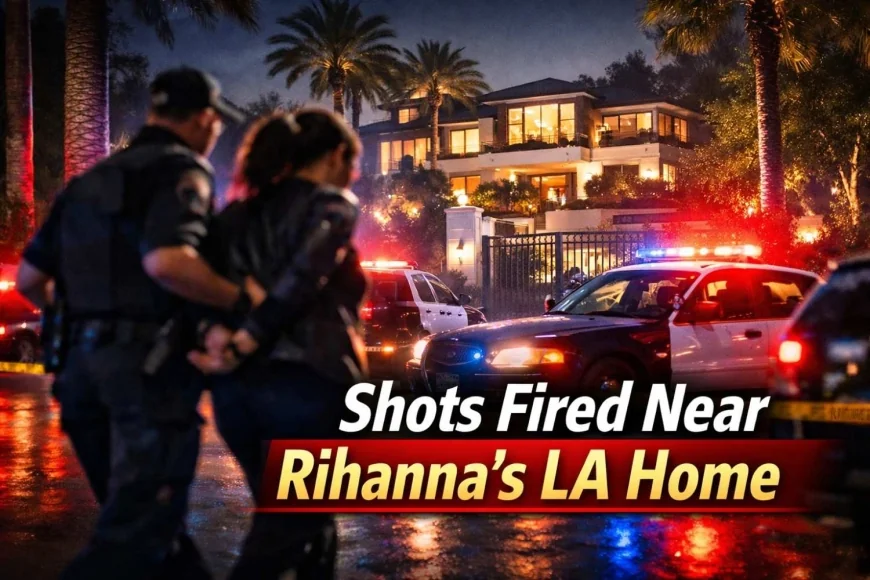 Woman Arrested for Firing Shots at Rihanna’s Los Angeles Home – Latest News