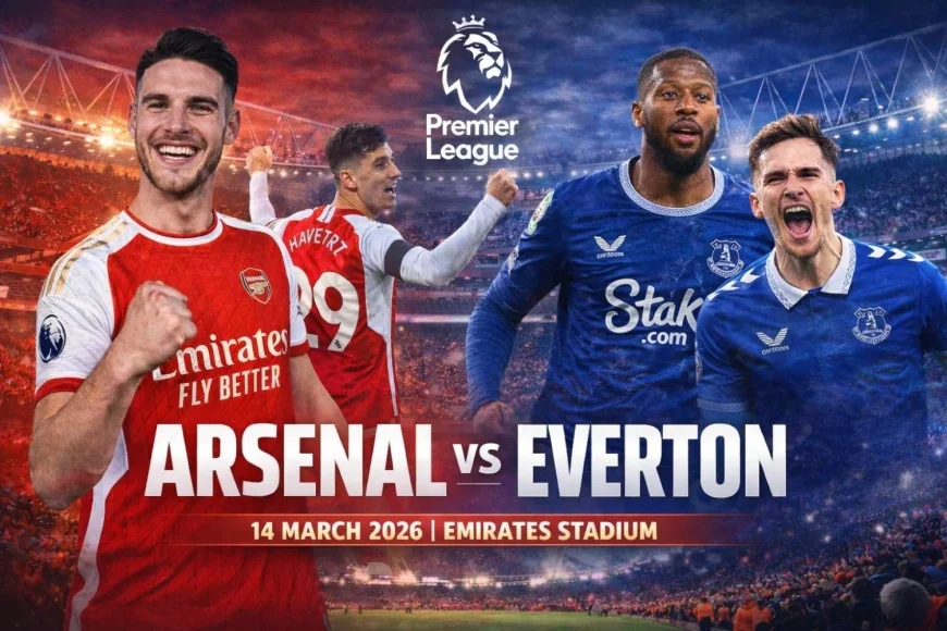 Arsenal vs Everton Preview, Lineups, Team News & Prediction | Premier League 14 March 2026