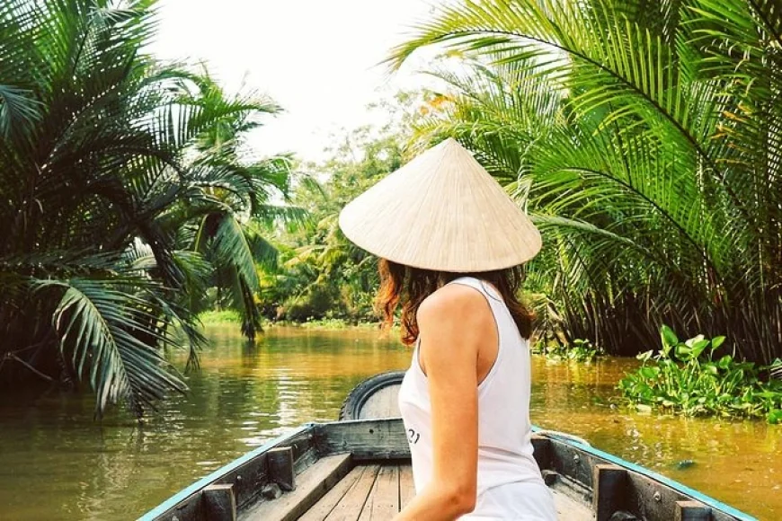 Vietnam Mekong Delta river boats scenic landscape solo travel experience