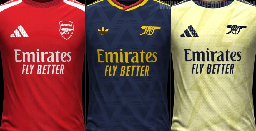 Arsenal 2026–27 Kit Leaked: Adidas Design, Features & Images