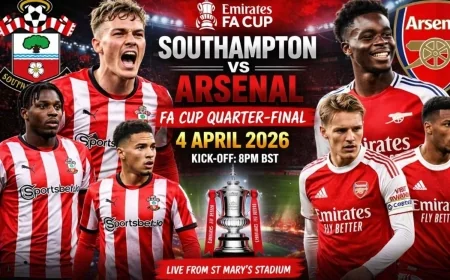 Southampton vs Arsenal Preview, Lineups, Team News & Prediction | FA Cup Quarter-Final 2026