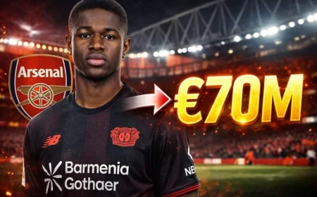 Arsenal Eye €70M Wonderkid Christian Kofane – Future Star or Risk?