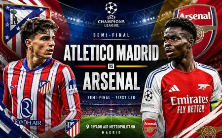 Atletico Madrid vs Arsenal Preview, Prediction, Team News & Live Updates | Champions League Semi-Final 2026