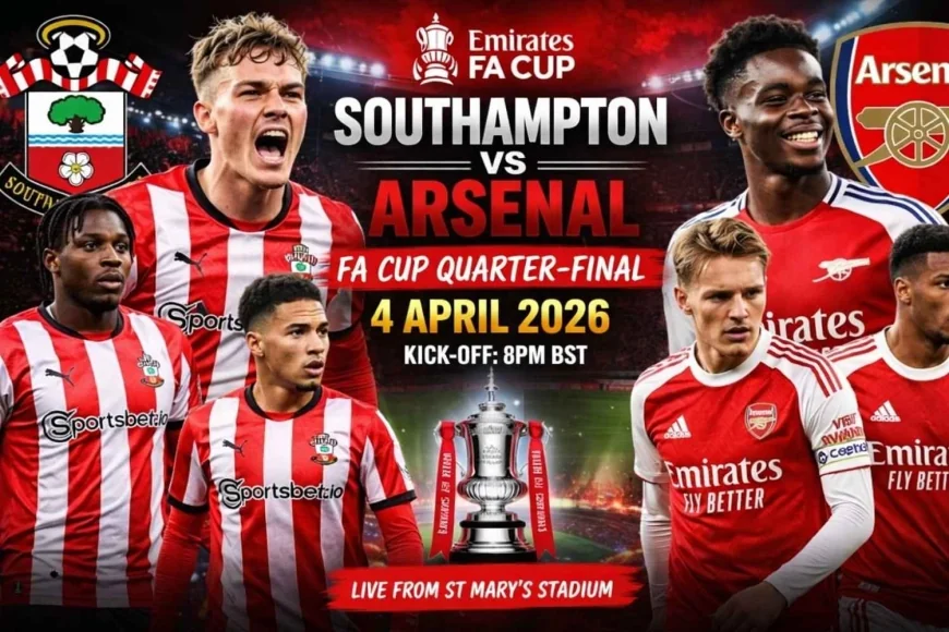Southampton vs Arsenal Preview, Lineups, Team News & Prediction | FA Cup Quarter-Final 2026