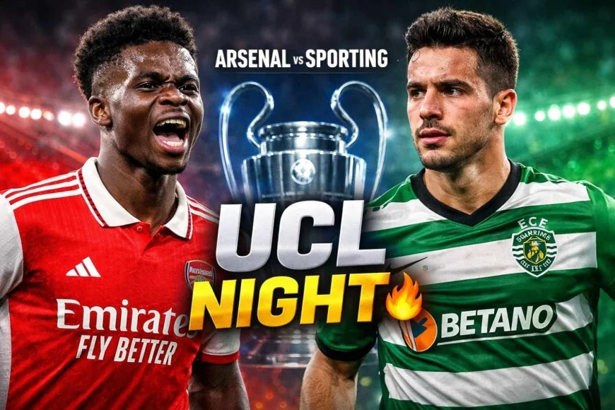 Arsenal vs Sporting CP Preview: Lineups, Team News & Champions League Live Updates