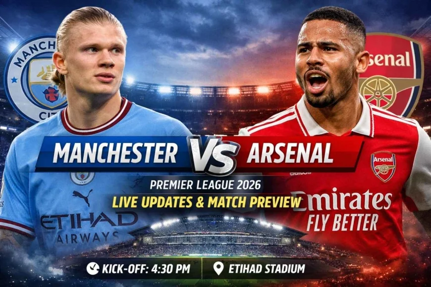 Man City vs Arsenal LIVE: Team News, Lineups, Prediction & Title Clash Preview
