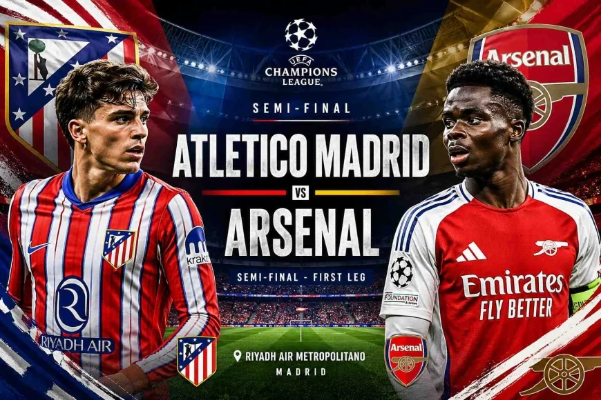 Atletico Madrid vs Arsenal Preview, Prediction, Team News & Live Updates | Champions League Semi-Final 2026