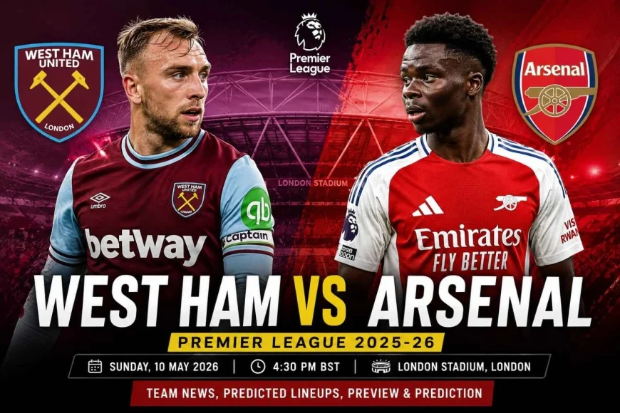 West Ham vs Arsenal LIVE: Team News, Predicted Lineups, TV Channel & Premier League Preview
