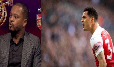 Granit Xhaka responds to Patrice Evra criticism that Arsenal are 'mentally weak'