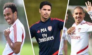 Arsenal are back in training after Coronavirus Isolation