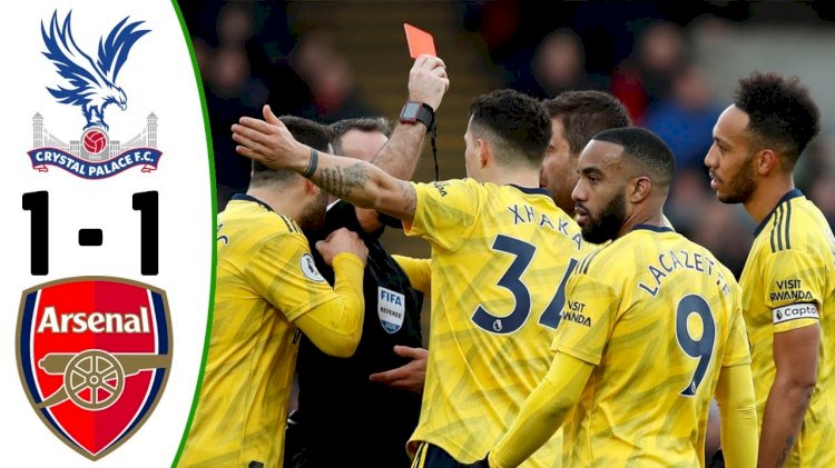 Crystal Palace vs Arsenal: Match Report, 11/01/2020